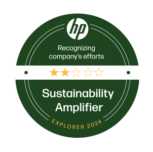 HP Sustainability Amplifier Explorer Badge