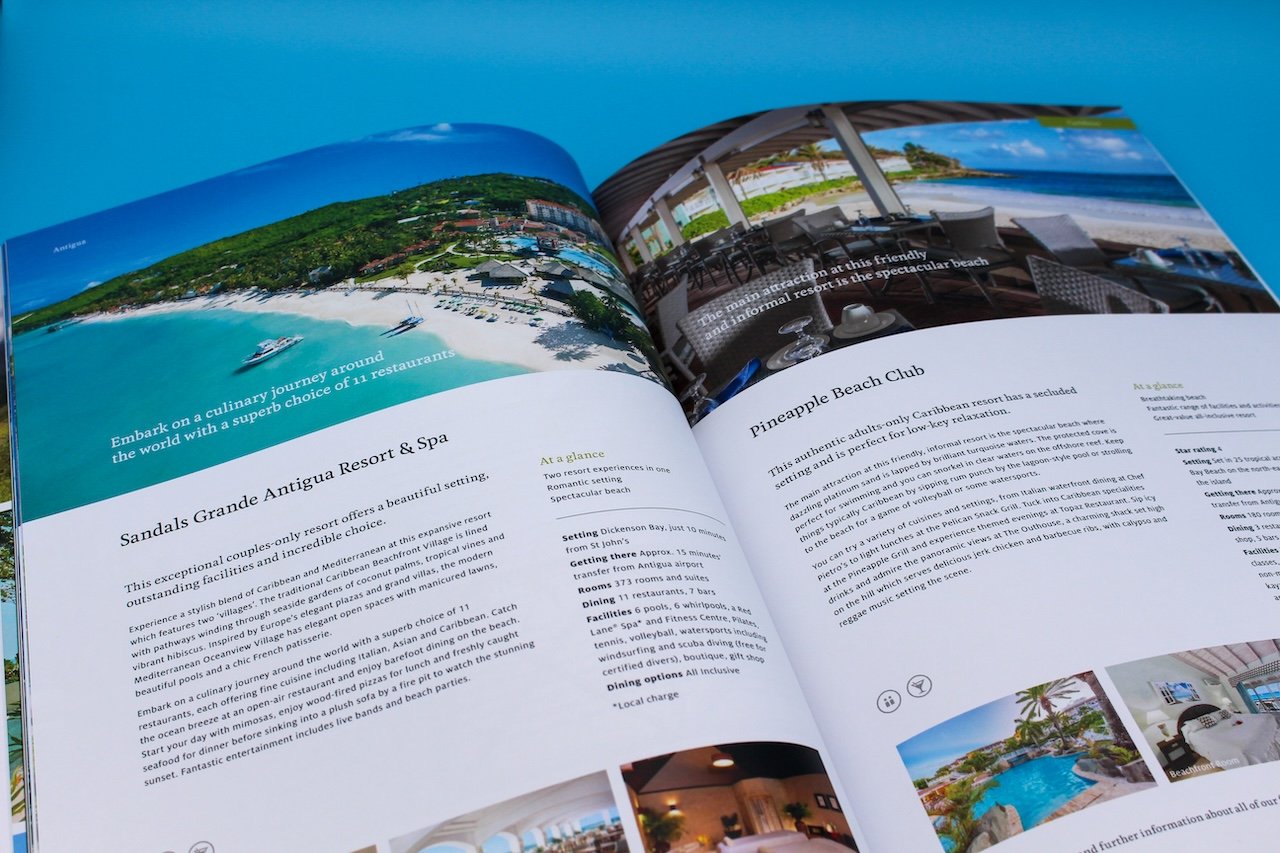 Personalised travel brochure for ITC by Precision Proco