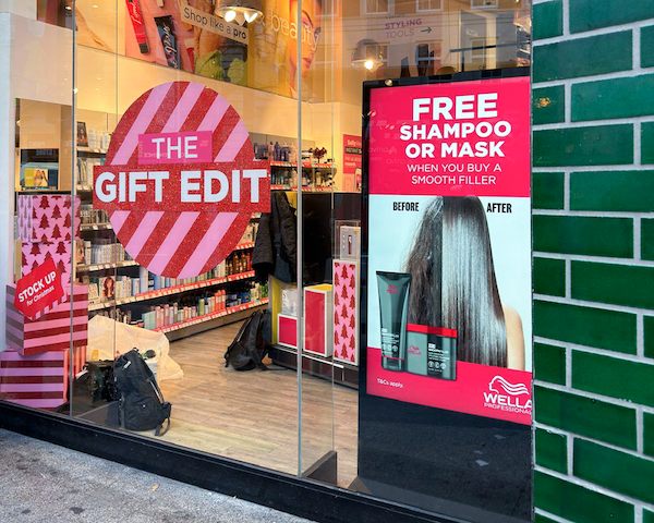 Large Format - Sally Europe window display